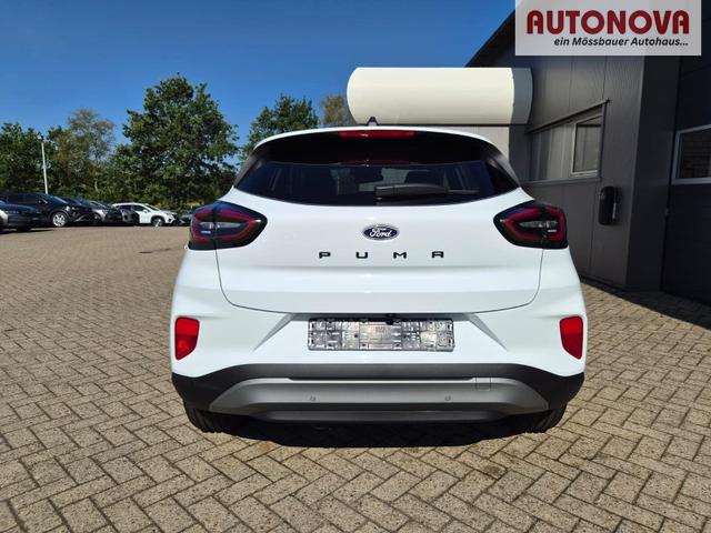 Ford Puma Titanium 1.0 Hybrid 125PS Autom. abnehm. AHK ACC 4xKamera Klimaautomatik Sitzheizung Lenkradheizung Frontscheibe beheizb. LED-Scheinwerfer SYNC4 Bluetooth Apple CarPlay Android Auto PDC v+h 