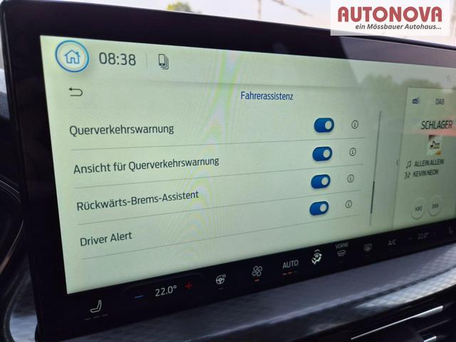 Ford Kuga Titanium 243PS PHEV Automatik Sitzheizung v+h Lenkradheizung Frontscheibe beheizb. Klimaautomatik Navi SYNC4 Apple CarPlay Android Auto Touchscreen PDC 4xKamera 2xKeyless 17"LM vollelektr. Reichweite 66KM 