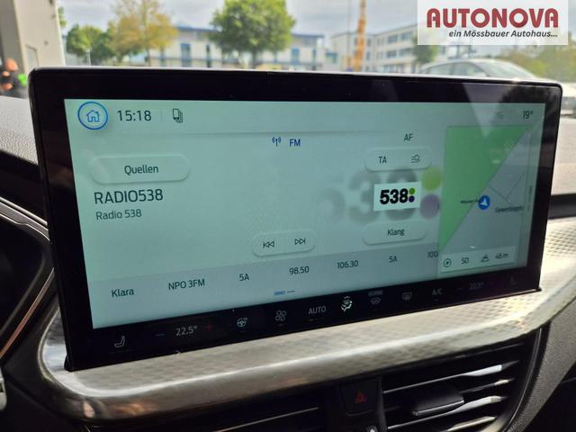 Ford Kuga Titanium 243PS PHEV Automatik Sitzheizung v+h Lenkradheizung Frontscheibe beheizb. Klimaautomatik Navi SYNC4 Apple CarPlay Android Auto Touchscreen PDC 4xKamera 2xKeyless 17"LM vollelektr. Reichweite 66KM 
