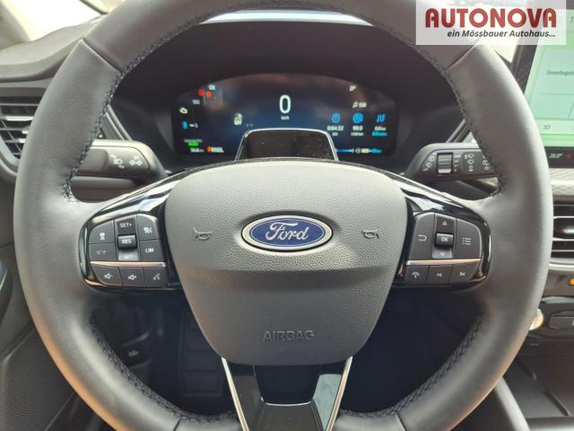 Ford Kuga Titanium 243PS PHEV Automatik elektr. PanoDach Sitzheizung v+h Lenkradheizung Frontscheibe beheizb. Klimaautomatik Navi SYNC4 Apple CarPlay Android Auto Touchscreen PDC 4xKamera 2xKeyless 17"LM vollelektr. Reichweite 66KM 