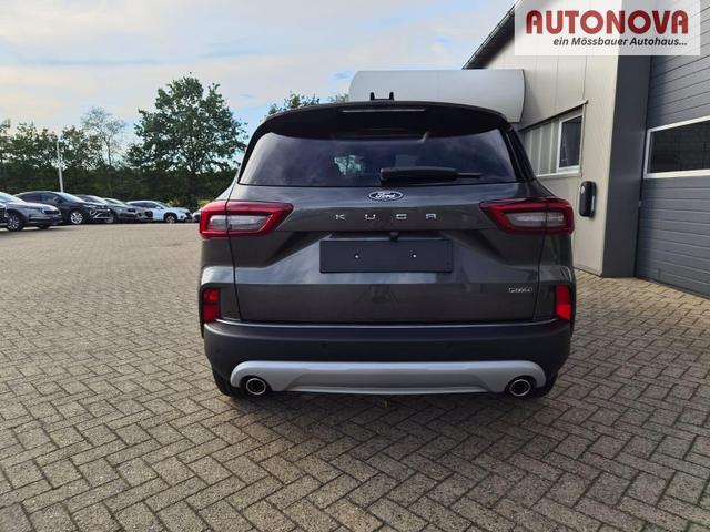 Ford Kuga Titanium 243PS PHEV Automatik schwenkb. AHK elektr. PanoDach Sitzheizung v+h Lenkradheizung Frontscheibe beheizb. Klimaautomatik Navi SYNC4 Apple CarPlay Android Auto Touchscreen PDC 4xKamera 2xKeyless 17"LM vollelektr. Reichweite 66KM 