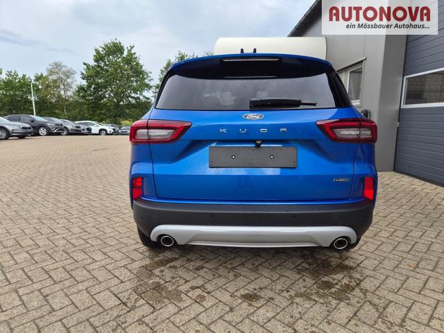 Ford Kuga Titanium 243PS PHEV Automatik schwenkb. AHK Sitzheizung v+h Lenkradheizung Frontscheibe beheizb. Klimaautomatik Navi SYNC4 Apple CarPlay Android Auto Touchscreen PDC 4xKamera 2xKeyless 17"LM vollelektr. Reichweite 66KM 