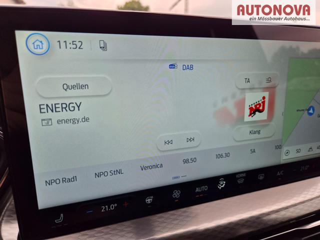 Ford Kuga Titanium 243PS PHEV Automatik schwenkb. AHK Sitzheizung v+h Lenkradheizung Frontscheibe beheizb. Klimaautomatik Navi SYNC4 Apple CarPlay Android Auto Touchscreen PDC 4xKamera 2xKeyless 17"LM vollelektr. Reichweite 66KM 