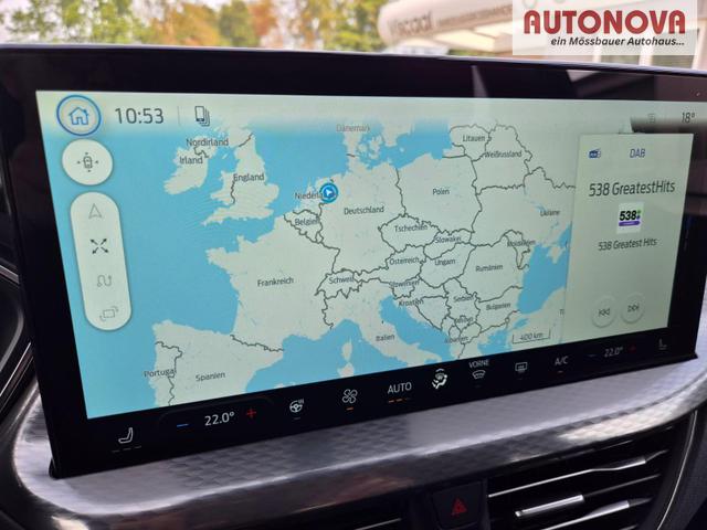 Ford Kuga Titanium 243PS PHEV Automatik schwenkb. AHK Sitzheizung v+h Lenkradheizung Frontscheibe beheizb. Klimaautomatik Navi SYNC4 Apple CarPlay Android Auto Touchscreen PDC 4xKamera 2xKeyless 17"LM vollelektr. Reichweite 66KM 