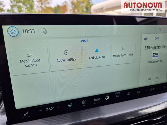 Ford Kuga Titanium 243PS PHEV Automatik schwenkb. AHK Sitzheizung v+h Lenkradheizung Frontscheibe beheizb. Klimaautomatik Navi SYNC4 Apple CarPlay Android Auto Touchscreen PDC 4xKamera 2xKeyless 17"LM vollelektr. Reichweite 66KM 