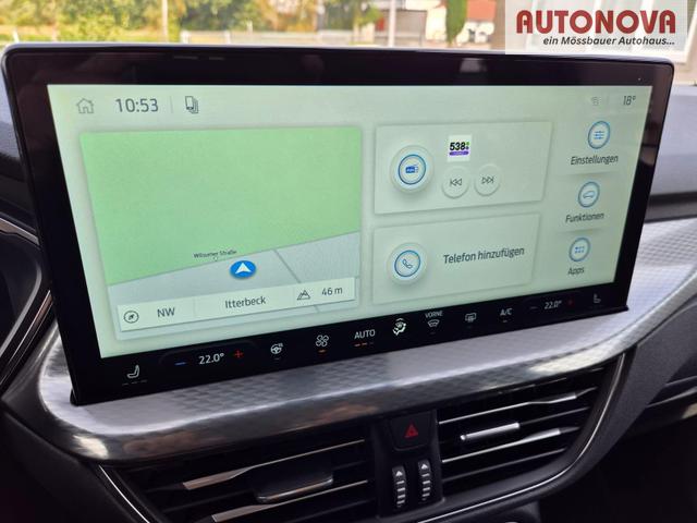 Ford Kuga Titanium 243PS PHEV Automatik schwenkb. AHK Sitzheizung v+h Lenkradheizung Frontscheibe beheizb. Klimaautomatik Navi SYNC4 Apple CarPlay Android Auto Touchscreen PDC 4xKamera 2xKeyless 17"LM vollelektr. Reichweite 66KM 