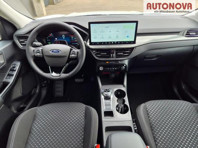 Ford Kuga Titanium 243PS PHEV Automatik schwenkb. AHK Sitzheizung v+h Lenkradheizung Frontscheibe beheizb. Klimaautomatik Navi SYNC4 Apple CarPlay Android Auto Touchscreen PDC 4xKamera 2xKeyless 17"LM vollelektr. Reichweite 66KM 