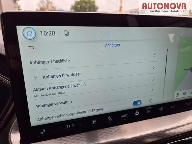 Ford Kuga Titanium 243PS PHEV Automatik schwenkb. AHK Sitzheizung v+h Lenkradheizung Frontscheibe beheizb. Klimaautomatik Navi SYNC4 Apple CarPlay Android Auto Touchscreen PDC 4xKamera 2xKeyless 17"LM vollelektr. Reichweite 66KM 