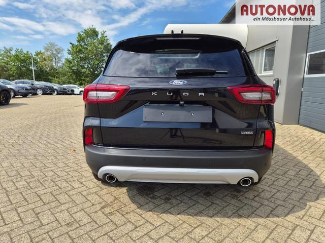 Ford Kuga Titanium 243PS PHEV Automatik elektr. PanoDach Sitzheizung v+h Lenkradheizung Frontscheibe beheizb. Klimaautomatik Navi SYNC4 Apple CarPlay Android Auto Touchscreen PDC 4xKamera 2xKeyless 17"LM vollelektr. Reichweite 66KM 