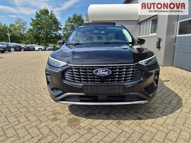 Ford Kuga Titanium 243PS PHEV Automatik elektr. PanoDach Sitzheizung v+h Lenkradheizung Frontscheibe beheizb. Klimaautomatik Navi SYNC4 Apple CarPlay Android Auto Touchscreen PDC 4xKamera 2xKeyless 17"LM vollelektr. Reichweite 66KM 