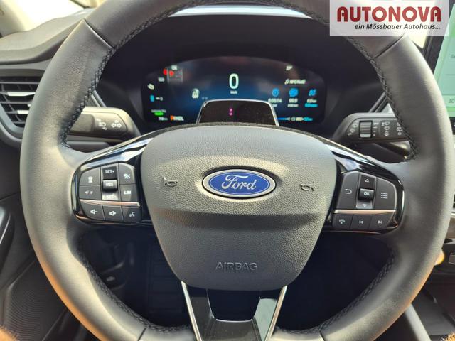 Ford Kuga Titanium 243PS PHEV Automatik elektr. PanoDach Sitzheizung v+h Lenkradheizung Frontscheibe beheizb. Klimaautomatik Navi SYNC4 Apple CarPlay Android Auto Touchscreen PDC 4xKamera 2xKeyless 17"LM vollelektr. Reichweite 66KM 
