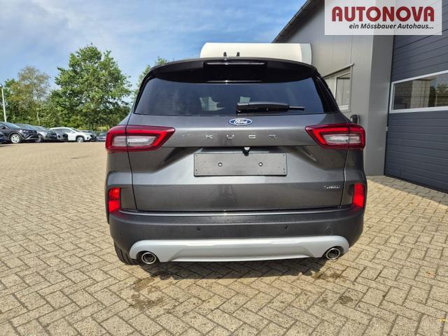 Ford Kuga Titanium 243PS PHEV Automatik schwenkb. AHK Sitzheizung v+h Lenkradheizung Frontscheibe beheizb. Klimaautomatik Navi SYNC4 Apple CarPlay Android Auto Touchscreen PDC 4xKamera 2xKeyless 17"LM vollelektr. Reichweite 66KM 