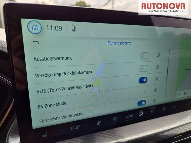 Ford Kuga Titanium 243PS PHEV Automatik schwenkb. AHK Sitzheizung v+h Lenkradheizung Frontscheibe beheizb. Klimaautomatik Navi SYNC4 Apple CarPlay Android Auto Touchscreen PDC 4xKamera 2xKeyless 17"LM vollelektr. Reichweite 66KM 