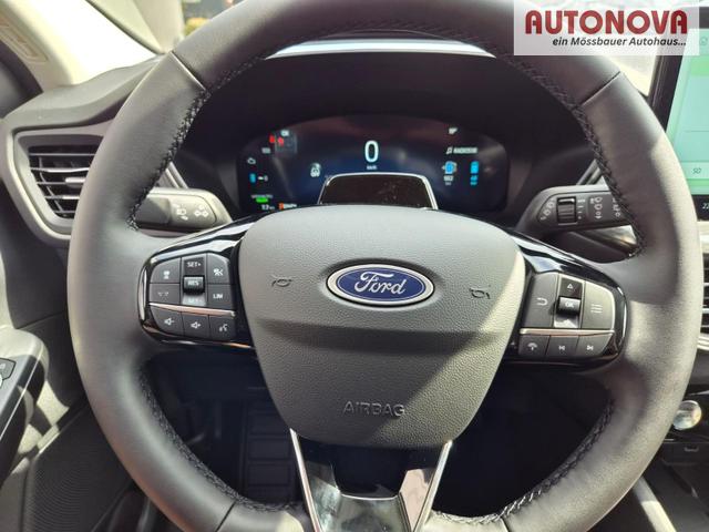 Ford Kuga Titanium 243PS PHEV Automatik Sitzheizung v+h Lenkradheizung Frontscheibe beheizb. Klimaautomatik Navi SYNC4 Apple CarPlay Android Auto Touchscreen PDC 4xKamera 2xKeyless 17"LM vollelektr. Reichweite 66KM 