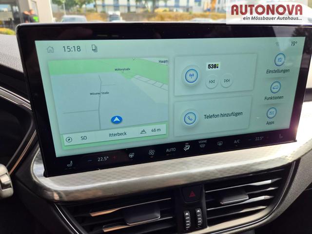 Ford Kuga Titanium 243PS PHEV Automatik Sitzheizung v+h Lenkradheizung Frontscheibe beheizb. Klimaautomatik Navi SYNC4 Apple CarPlay Android Auto Touchscreen PDC 4xKamera 2xKeyless 17"LM vollelektr. Reichweite 66KM 