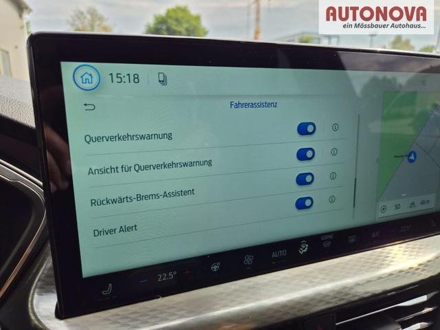 Ford Kuga Titanium 243PS PHEV Automatik Sitzheizung v+h Lenkradheizung Frontscheibe beheizb. Klimaautomatik Navi SYNC4 Apple CarPlay Android Auto Touchscreen PDC 4xKamera 2xKeyless 17"LM vollelektr. Reichweite 66KM 