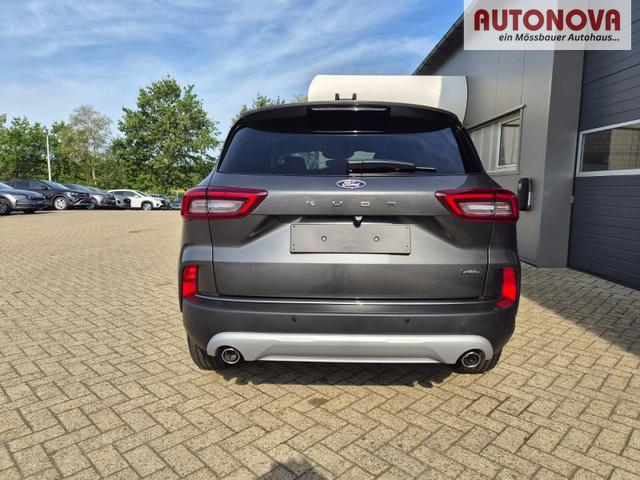 Ford Kuga Titanium 243PS PHEV Automatik Sitzheizung v+h Lenkradheizung Frontscheibe beheizb. Klimaautomatik Navi SYNC4 Apple CarPlay Android Auto Touchscreen PDC 4xKamera 2xKeyless 17"LM vollelektr. Reichweite 66KM 