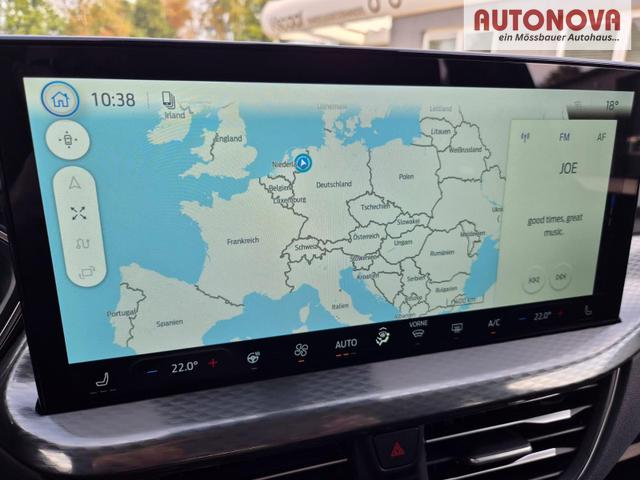 Ford Kuga Titanium 243PS PHEV Automatik Sitzheizung v+h Lenkradheizung Frontscheibe beheizb. Klimaautomatik Navi SYNC4 Apple CarPlay Android Auto Touchscreen PDC 4xKamera 2xKeyless 17"LM vollelektr. Reichweite 66KM 