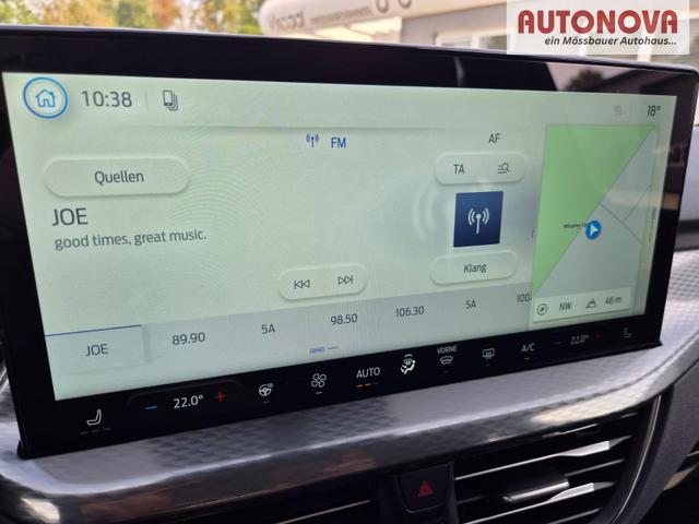 Ford Kuga Titanium 243PS PHEV Automatik Sitzheizung v+h Lenkradheizung Frontscheibe beheizb. Klimaautomatik Navi SYNC4 Apple CarPlay Android Auto Touchscreen PDC 4xKamera 2xKeyless 17"LM vollelektr. Reichweite 66KM 