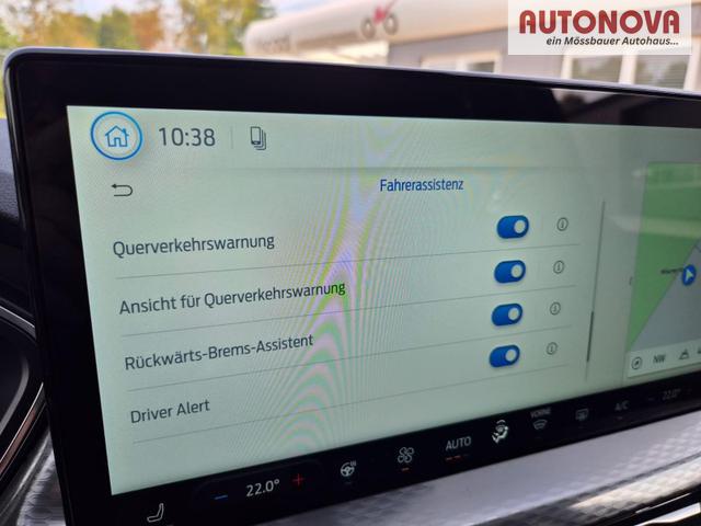 Ford Kuga Titanium 243PS PHEV Automatik Sitzheizung v+h Lenkradheizung Frontscheibe beheizb. Klimaautomatik Navi SYNC4 Apple CarPlay Android Auto Touchscreen PDC 4xKamera 2xKeyless 17"LM vollelektr. Reichweite 66KM 