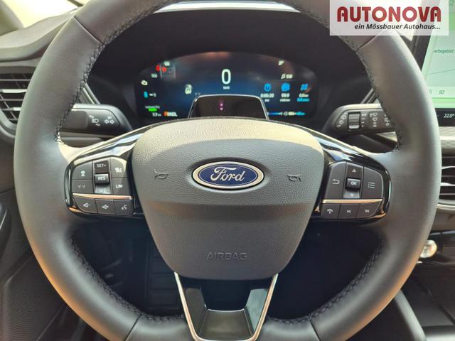 Ford Kuga Titanium 243PS PHEV Automatik schwenkb. AHK elektr. PanoDach Sitzheizung v+h Lenkradheizung Frontscheibe beheizb. Klimaautomatik Navi SYNC4 Apple CarPlay Android Auto Touchscreen PDC 4xKamera 2xKeyless 17"LM vollelektr. Reichweite 66KM 