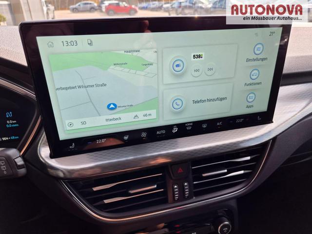 Ford Kuga Titanium 243PS PHEV Automatik schwenkb. AHK elektr. PanoDach Sitzheizung v+h Lenkradheizung Frontscheibe beheizb. Klimaautomatik Navi SYNC4 Apple CarPlay Android Auto Touchscreen PDC 4xKamera 2xKeyless 17"LM vollelektr. Reichweite 66KM 