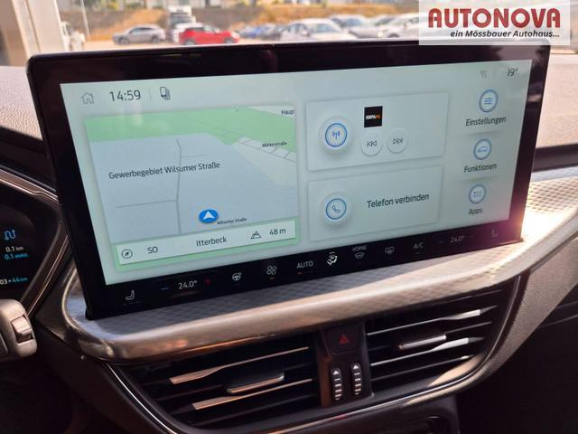 Ford Kuga Titanium 243PS PHEV Automatik Sitzheizung v+h Lenkradheizung Frontscheibe beheizb. Klimaautomatik Navi SYNC4 Apple CarPlay Android Auto Touchscreen PDC 4xKamera 2xKeyless 17"LM vollelektr. Reichweite 66KM 