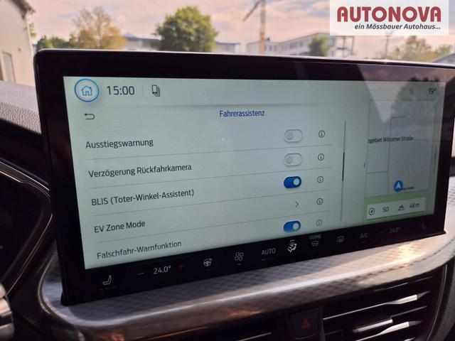 Ford Kuga Titanium 243PS PHEV Automatik Sitzheizung v+h Lenkradheizung Frontscheibe beheizb. Klimaautomatik Navi SYNC4 Apple CarPlay Android Auto Touchscreen PDC 4xKamera 2xKeyless 17"LM vollelektr. Reichweite 66KM 