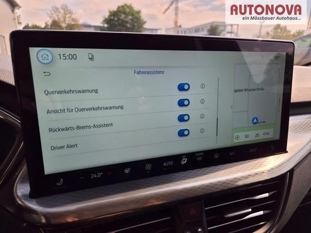 Ford Kuga Titanium 243PS PHEV Automatik Sitzheizung v+h Lenkradheizung Frontscheibe beheizb. Klimaautomatik Navi SYNC4 Apple CarPlay Android Auto Touchscreen PDC 4xKamera 2xKeyless 17"LM vollelektr. Reichweite 66KM 