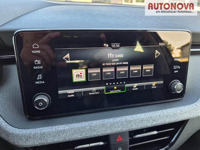 Skoda Kamiq 1.5 TSI 150PS DSG Selection Klimaautomatik Sitzheizung R&uuml;ckf.Kamera PDC Apple CarPlay + Android Auto Tempomat Garantieverl&auml;ngerung 16"LM 