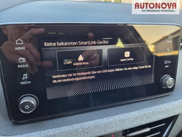 Skoda Kamiq 1.5 TSI 150PS DSG Selection Klimaautomatik Sitzheizung R&uuml;ckf.Kamera PDC Apple CarPlay + Android Auto Tempomat Garantieverl&auml;ngerung 16"LM 