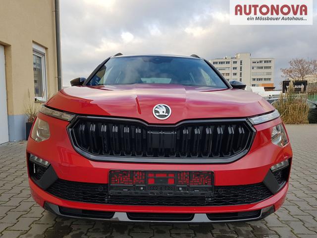Skoda / Kamiq / Rot / Monte Carlo / / , Beispielbilder, ggf. teilweise mit Sonderausstattung