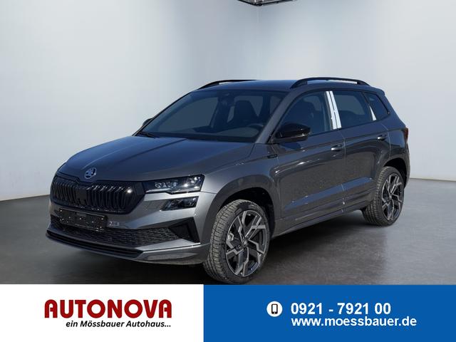 Skoda Karoq - Sportline 2,0 TSI 4x4 DSG 2ZKlimaautomatik Canton Anh&auml;ngerkupplung Totewinkel Assistent 2 x Einparkhilfe Kamera 19 Zoll Felgen adaptiver Tempomat 5J Garantie