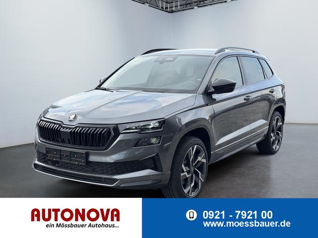 Skoda Karoq - Sportline 2,0 TSI 4x4 DSG 2ZKlimaautomatik Canton Anh&auml;ngerkupplung Totewinkel Assistent 2 x Einparkhilfe Kamera 19 Zoll Felgen adaptiver Tempomat 5J Garantie