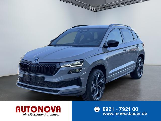 Skoda Karoq - Sportline 2,0 TSI 4x4 DSG 2ZKlimaautomatik Canton Anh&auml;ngerkupplung Totewinkel Assistent 2 x Einparkhilfe Kamera 19 Zoll Felgen adaptiver Tempomat 5J Garantie