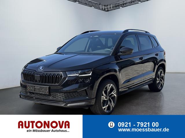 Skoda Karoq - Sportline 2,0 TSI 4x4 DSG 2ZKlimaautomatik Canton Anh&auml;ngerkupplung Totewinkel Assistent 2 x Einparkhilfe Kamera 19 Zoll Felgen adaptiver Tempomat 5J Garantie