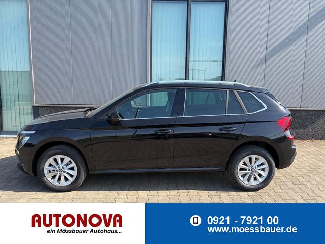 Skoda Kamiq - Selection 1.0 TSI 115PS DSG/AUTOMATIK, 5J GARANTIE, Schwarz-METALLIC, ELE. HECKKLAPPE, ANH&Auml;NGERKUPPLUNG, BEH. FRONTSCHEIBE, Sitzheizung, Lenkradheizung, Ladeboden, ACC, SIDE Assist, Virtual Cockpit 10", Parksensoren v/h, Kamera, KESSY, Privacy, 16"Alu, Climatronic