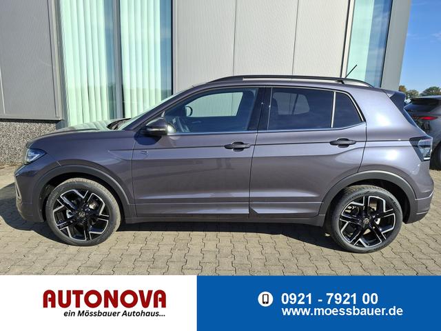 Volkswagen T-Cross - R-Line Limited 1.0 TSI 115PS DSG, Rauch-Grau-Metallic, 5 JAHRE GARANTIE, ANH&Auml;NGERKUPPLUNG, CLIMATRONIC, SITZHEIZUNG, 18" Alu, MATRIX-LED, Adaptiver Tempomat ACC, Parksensoren, R&uuml;ckfahrkamera, Keyless, Abgedunkelte Scheiben, Radio "Ready2Discover" + App-Connect