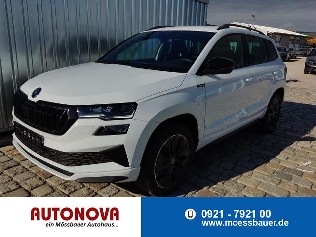 Skoda Karoq - Sportline 2.0 TSI 190 PS 4x4 DSG Navi-Anh&auml;ngerkupplung-Garantie-LED-Matrix-AppleCarPlay-Android-Auto-ACC-Kessy-2-Zonen-Klimaautomatik-18''Alu-Sofort