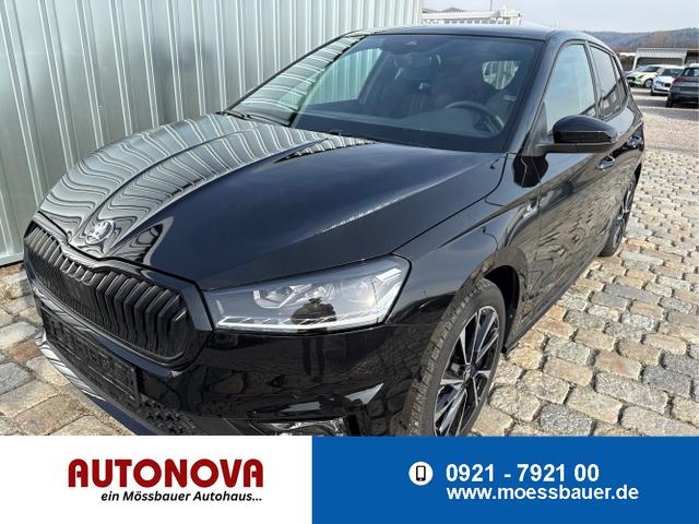 Skoda Fabia - Monte Carlo 1.0 TSI 116 PS DSG-Smartlink-DAB-Bluetooth-Panodach-Klimaautomatik-2xPDC--Kamera-SHZ-LED-Tempomat-17''Alu-Sofort