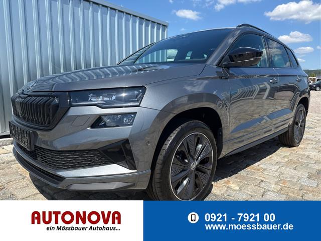 Skoda Karoq - Sportline 1,5 TSI 150 PS DSG -5 Jahre Garantie-Navi-4x Sitzheizung-Canton Sound-Anh&auml;ngerkupplung-LED-Matrix-AppleCarPlay-Android-Auto-ACC-Kessy-2-Zonen-Klimaautomatik-18''Alu-Sofort
