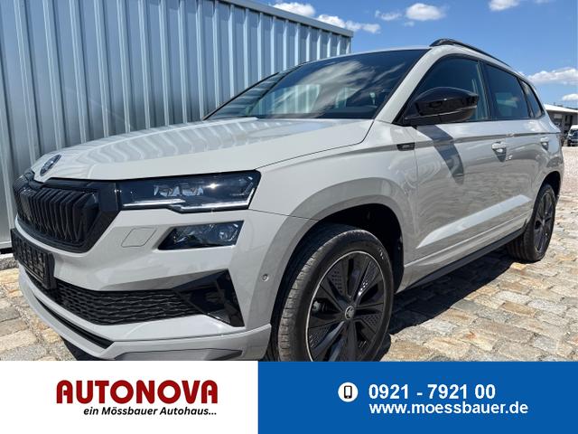 Skoda Karoq - Sportline 1,5 TSI 150 PS DSG -5 Jahre Garantie-Navi-4x Sitzheizung-Canton Sound-Anh&auml;ngerkupplung-LED-Matrix-AppleCarPlay-Android-Auto-ACC-Kessy-2-Zonen-Klimaautomatik-18''Alu-Sofort