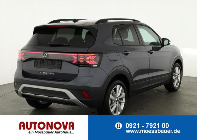Volkswagen T-Cross - 1.0 TSI 85 kW Life DSG Life, AHK, IQ.Light, Kamera, ACC, Side, Winter, 17-Zoll
