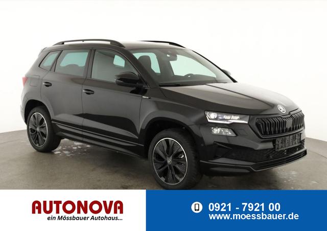 Skoda Karoq - Sportline 1.5 TSI DSG Sportline, AHK, Navi, CANTON, Matrix, AreaView, Side, Kamera, el. Klappe, FS-beheizbar