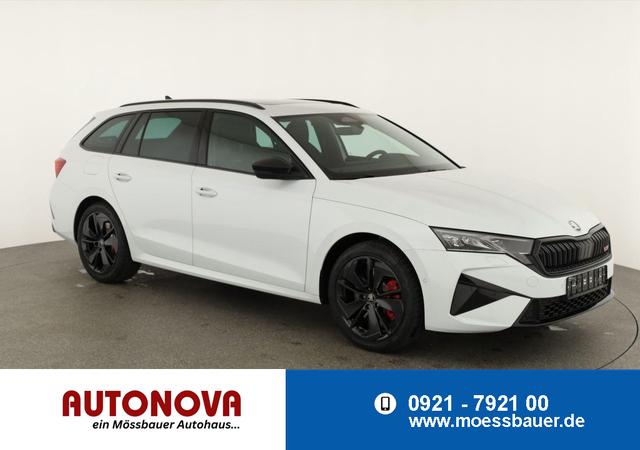 Skoda Octavia Combi - 2.0 TSI 195 kW RS DSG, Pano, Standheizung, AHK, Navi, Matrix, Canton, Side, Winter, 5 J.-Garantie