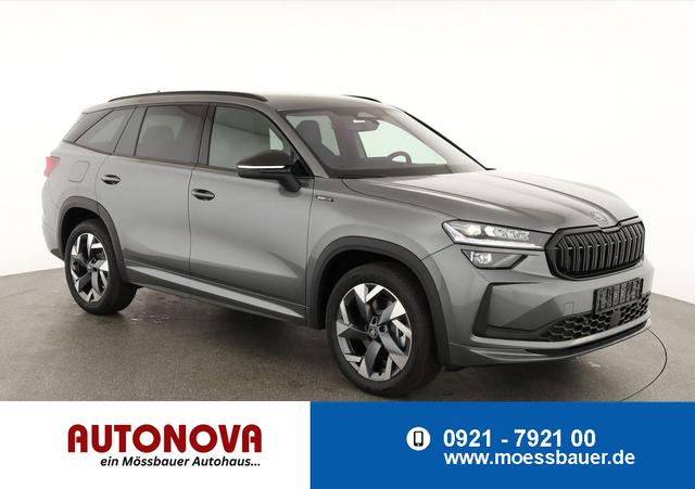 Skoda Kodiaq - 1.5 TSI mHEV 110 kW Sportline DSG Sportline, AHK, Navi, Matrix, el. Klappe, Side, Winter, 19-Zoll