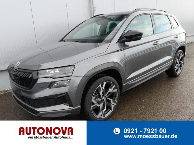 Skoda Karoq - Sportline 2.0TDI DSG 4x4 AHK Matrix Pano Sound Leder 19 Zoll