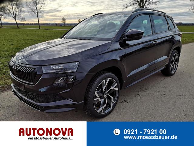 Skoda Karoq - Sportline 2.0TDI DSG 4x4 AHK Matrix Leder 19 Zoll
