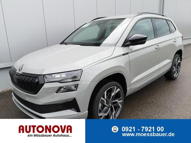 Skoda Karoq - Sportline 2.0TDI DSG 4x4 AHK Matrix Leder 19 Zoll