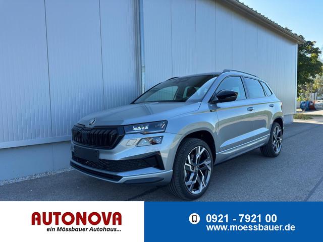 Skoda Karoq - Sportline 2.0TDI DSG 4x4 AHK Matrix Leder 19 Zoll